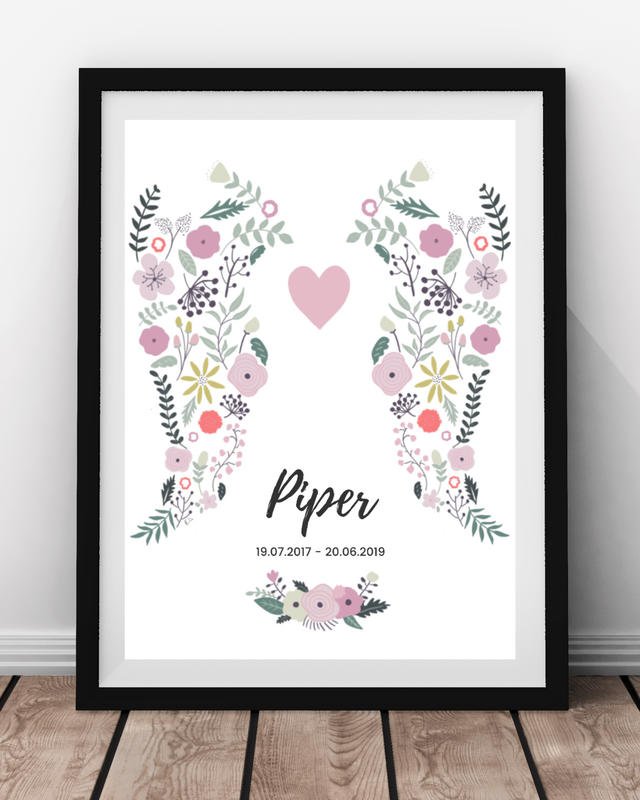 Piper nursery art print