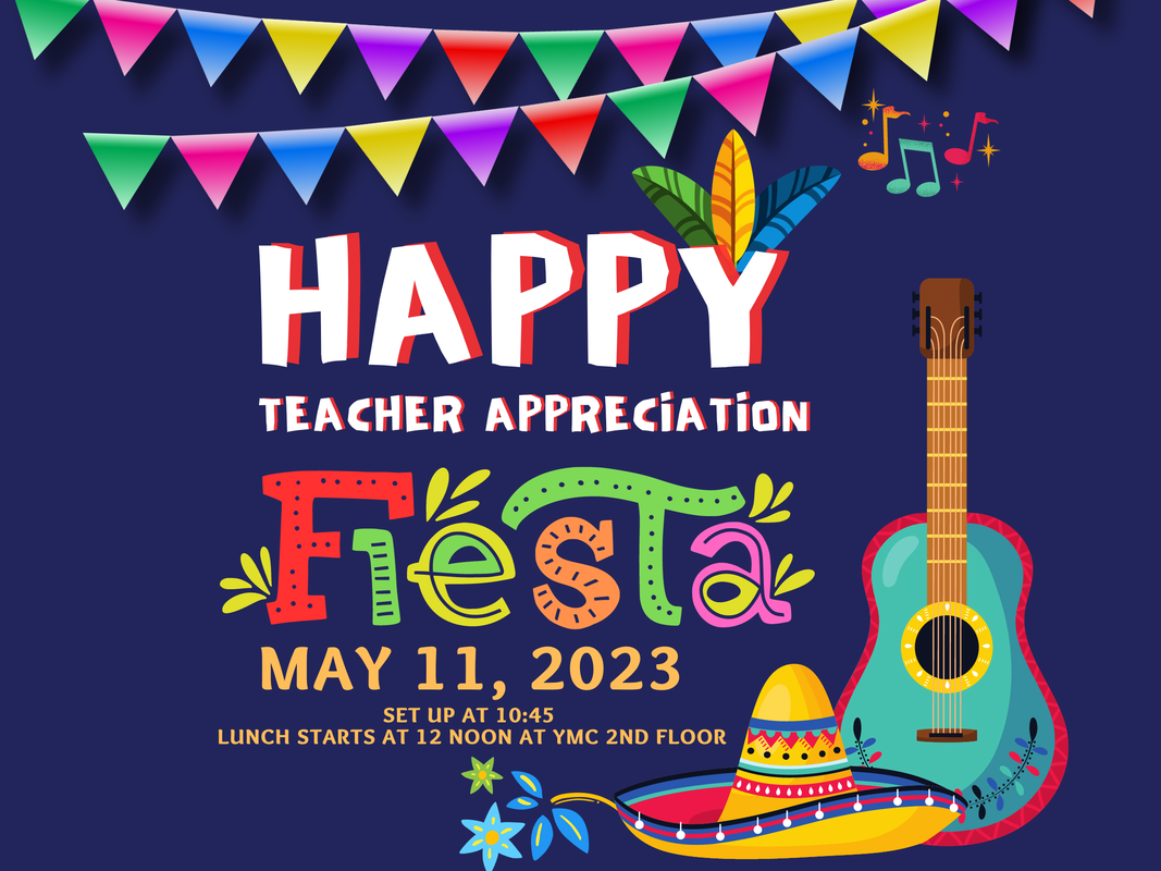 Teacher appreciation fiesta event poster