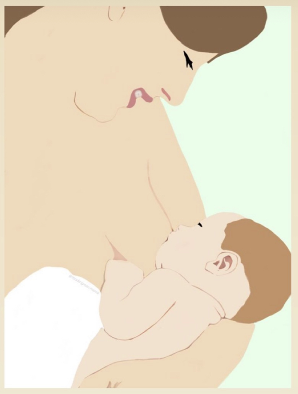 Breastfeeding illustration